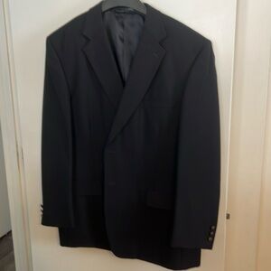 Meeting Street navy wool blend size 48 regular sports coat fully lined